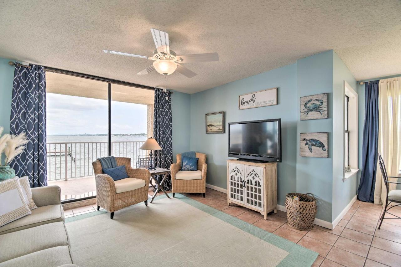 Waterfront Gulf Shores Condo With Patio, Pier And Pool Zewnętrze zdjęcie