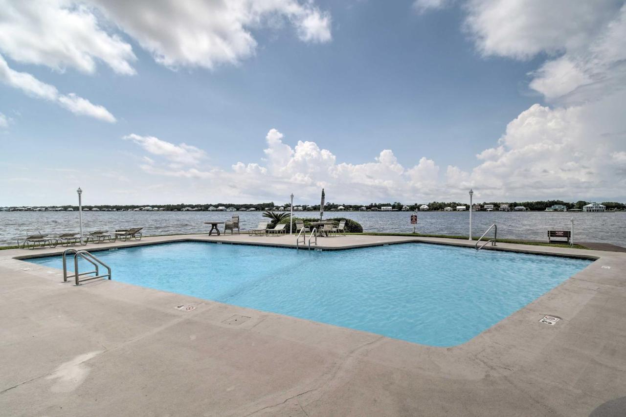 Waterfront Gulf Shores Condo With Patio, Pier And Pool Zewnętrze zdjęcie