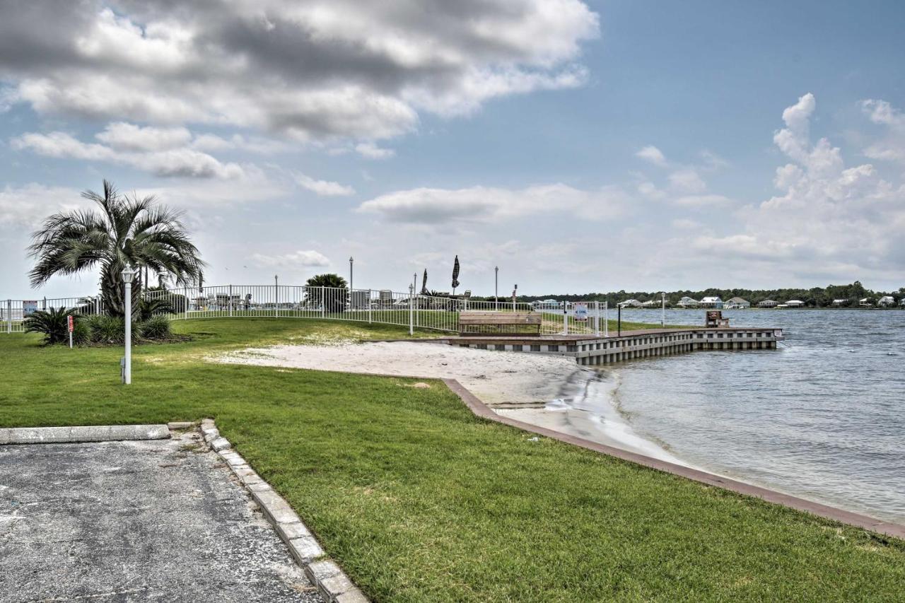 Waterfront Gulf Shores Condo With Patio, Pier And Pool Zewnętrze zdjęcie