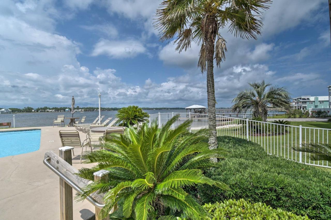 Waterfront Gulf Shores Condo With Patio, Pier And Pool Zewnętrze zdjęcie