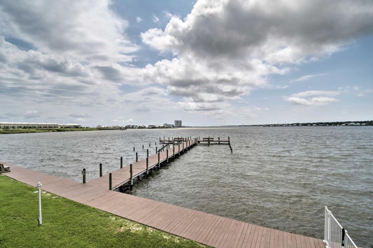 Waterfront Gulf Shores Condo With Patio, Pier And Pool Zewnętrze zdjęcie