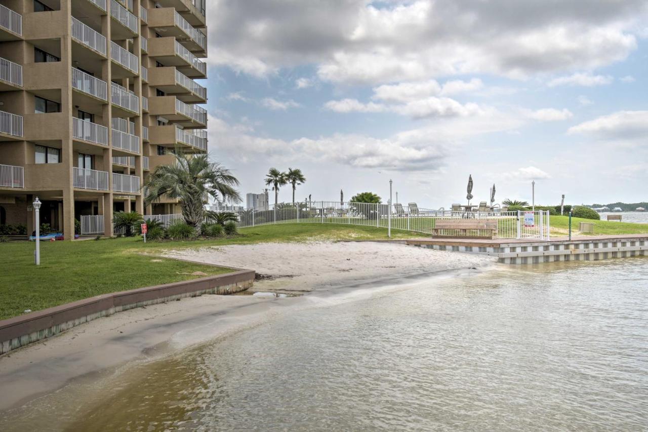 Waterfront Gulf Shores Condo With Patio, Pier And Pool Zewnętrze zdjęcie